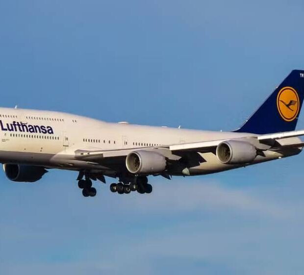 avião da lufthansa