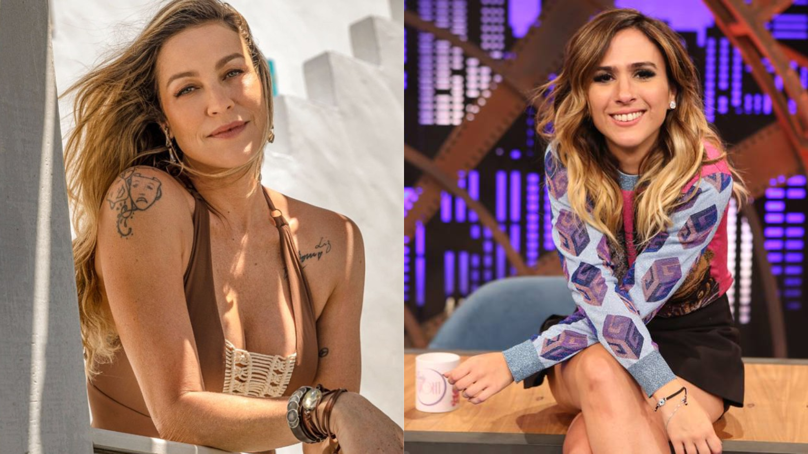 Atriz e apresentadora provam que o respeito fala mais alto e mostram que, entre elas, reina a paz e muita sinceridade!