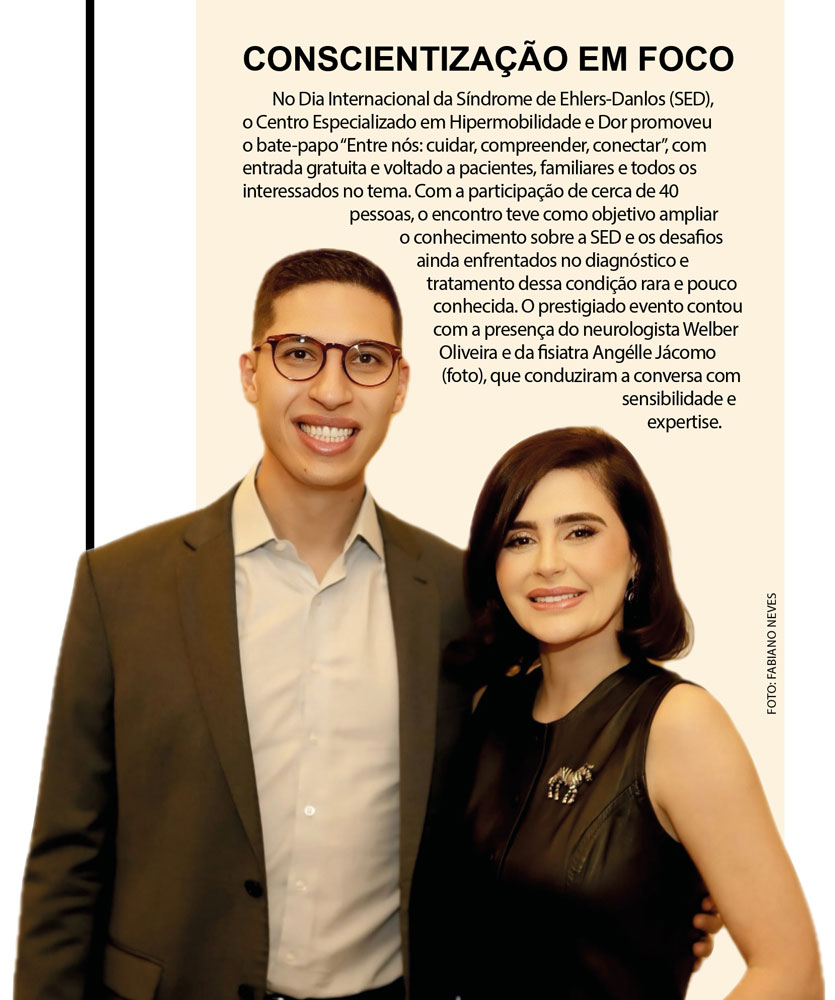 neurologista welber oliveira e da fisiatra angélle jácomo