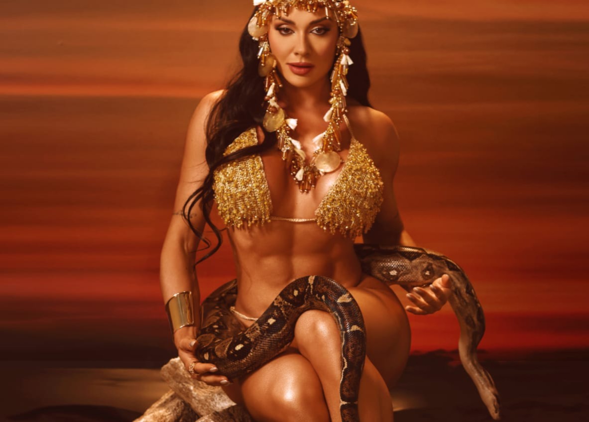 A sessão de fotos que exibem a coragem de Salimeni foi comandada pela fotografa Mariana Araújo