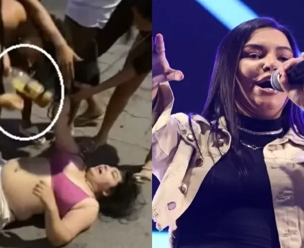 Ela levou socos, ficou com o cabelo cheio de sangue e ainda teve que ouvir fofoca maldosa! O caso está dando o que falar!