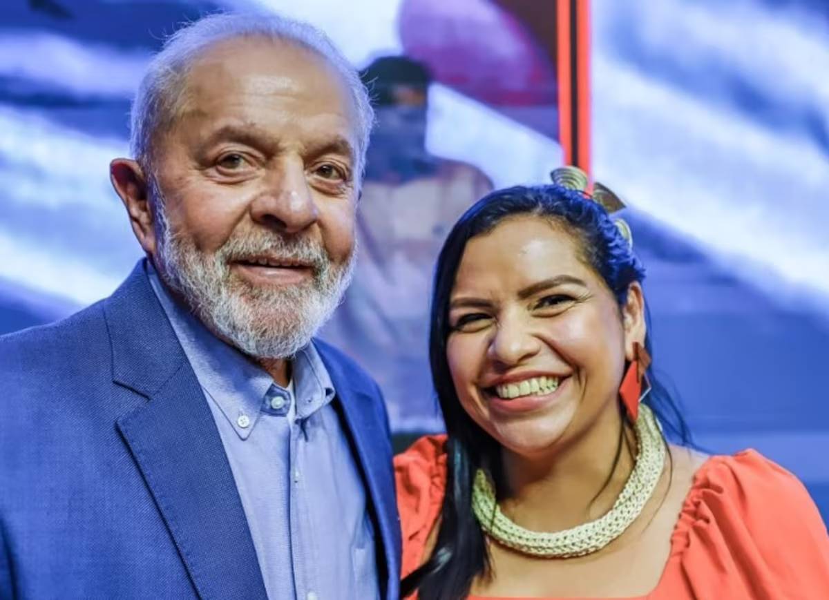 anne moura com lula