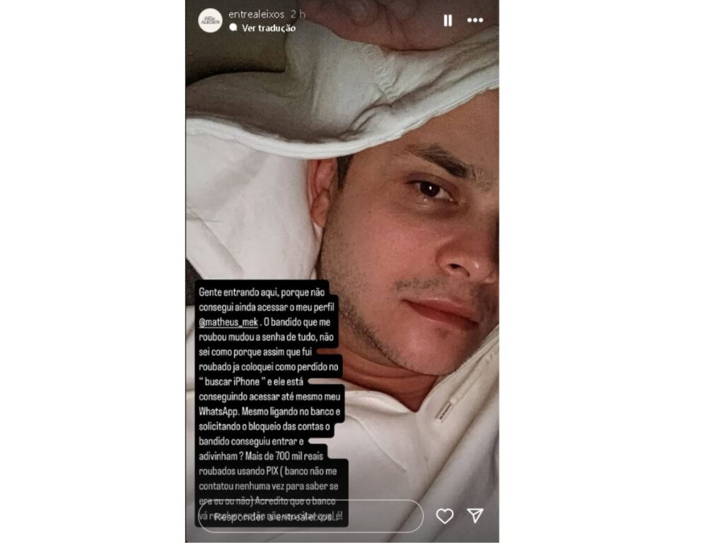 matheus dupla de kauan revela roubo de 700 mil