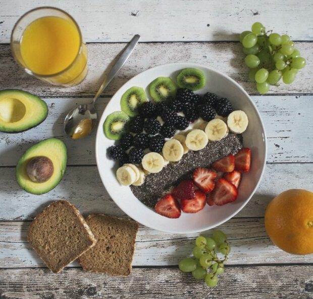 Bowl de alimentos saudáveis
