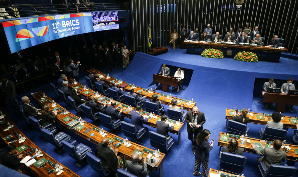 11º Fórum Parlamentar do BRICS no congresso nacional.
