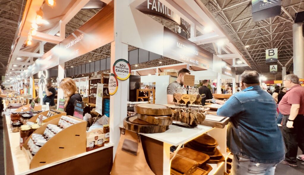 agroindústria familiar gaúcha presente ao evento