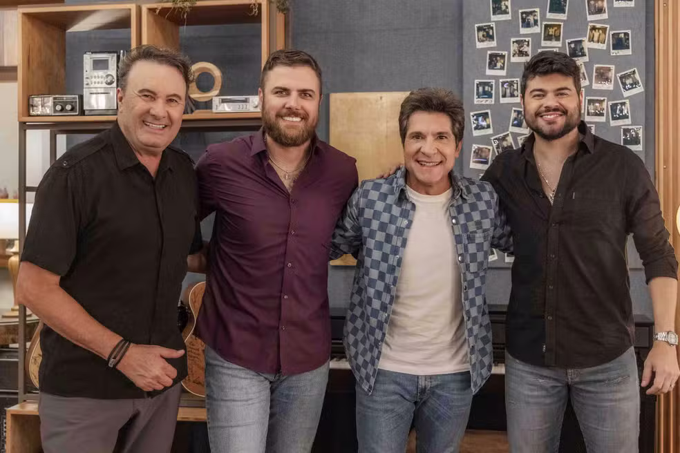 Daniel recebe convidados de peso no programa deste domingo e o clima é de nostalgia, risadas e muita música boa