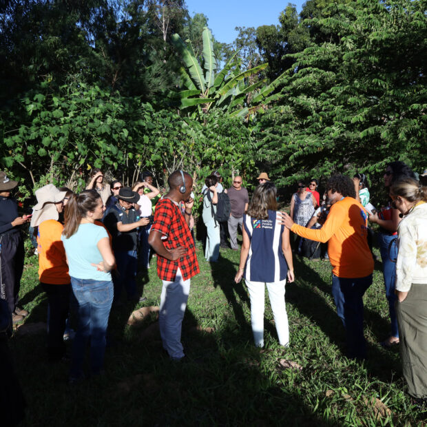 a equipe da fao conheceu o primeiro hamb a ser implementado no brasil, na ubs 1 do lago norte foto sandro araújoagência saúde df