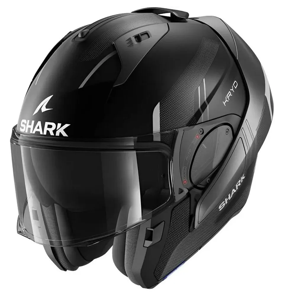 cap shark evo es kryd kas preto prata fosco pinlock 81426esc