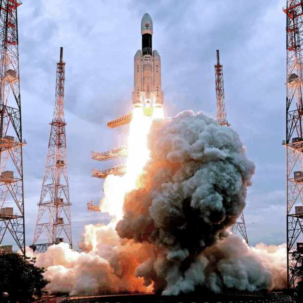 Foto: Organização de Pesquisa Espacial Indiana