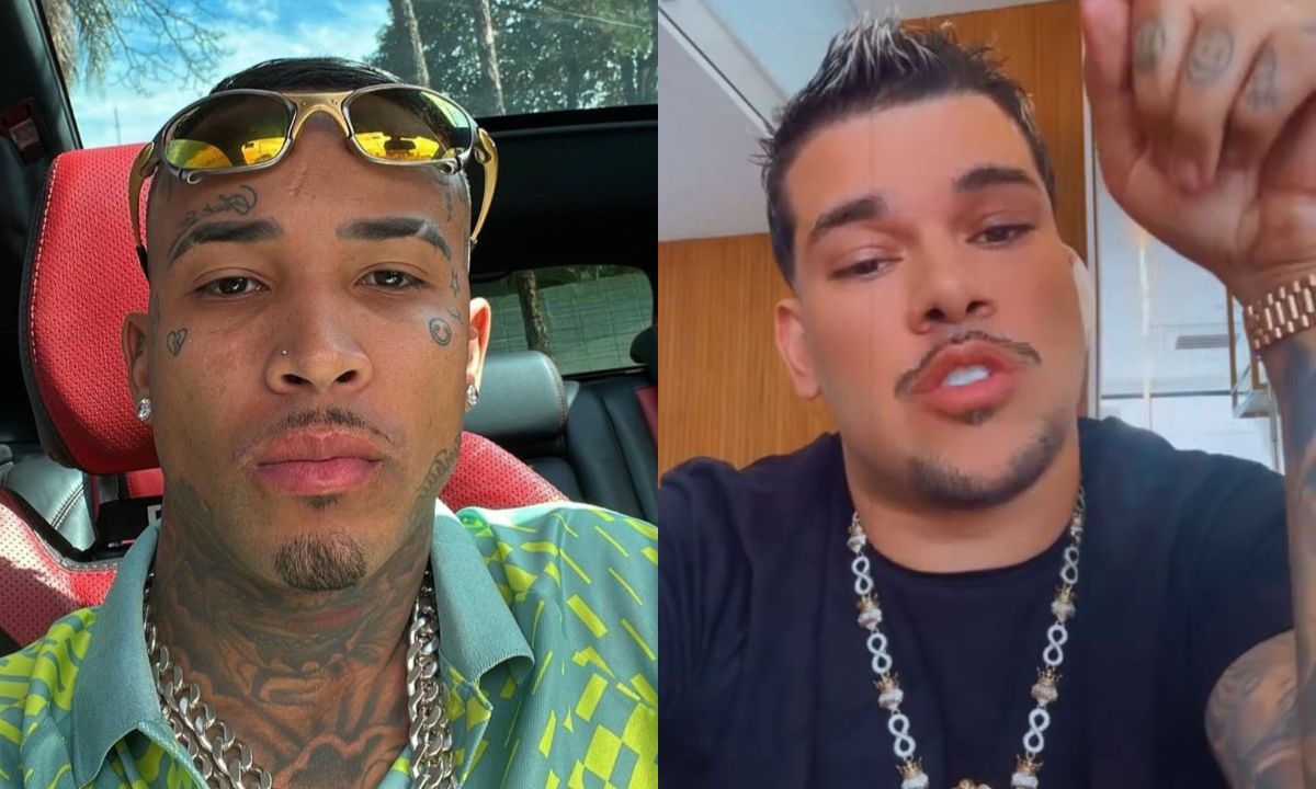 O cantor se revolta após agressão contra Bia Miranda e teme pela segurança do filho Kaleb, de 1 ano