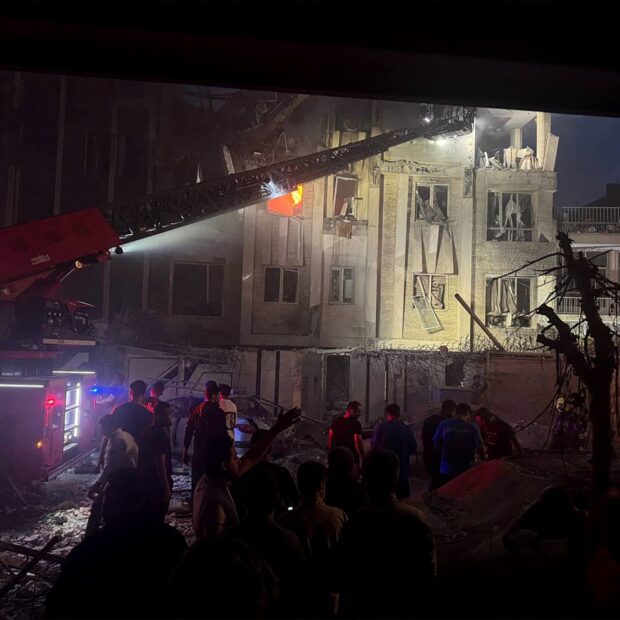 iran israel conflict strike