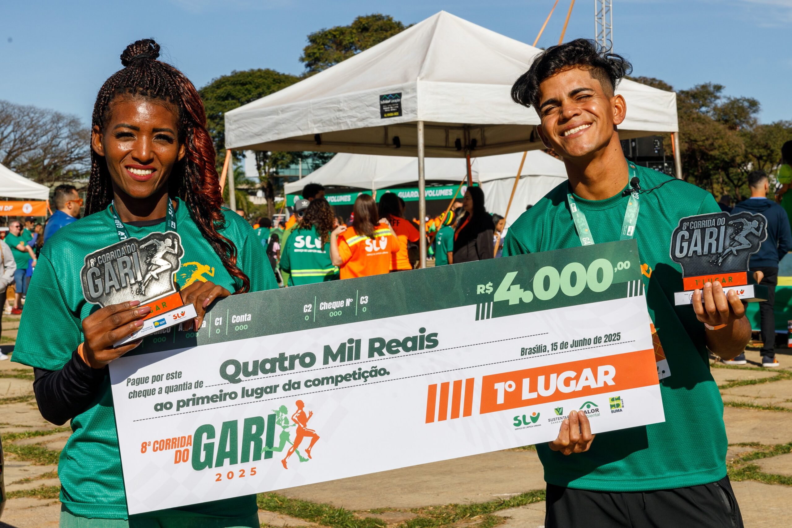 corrida do gari