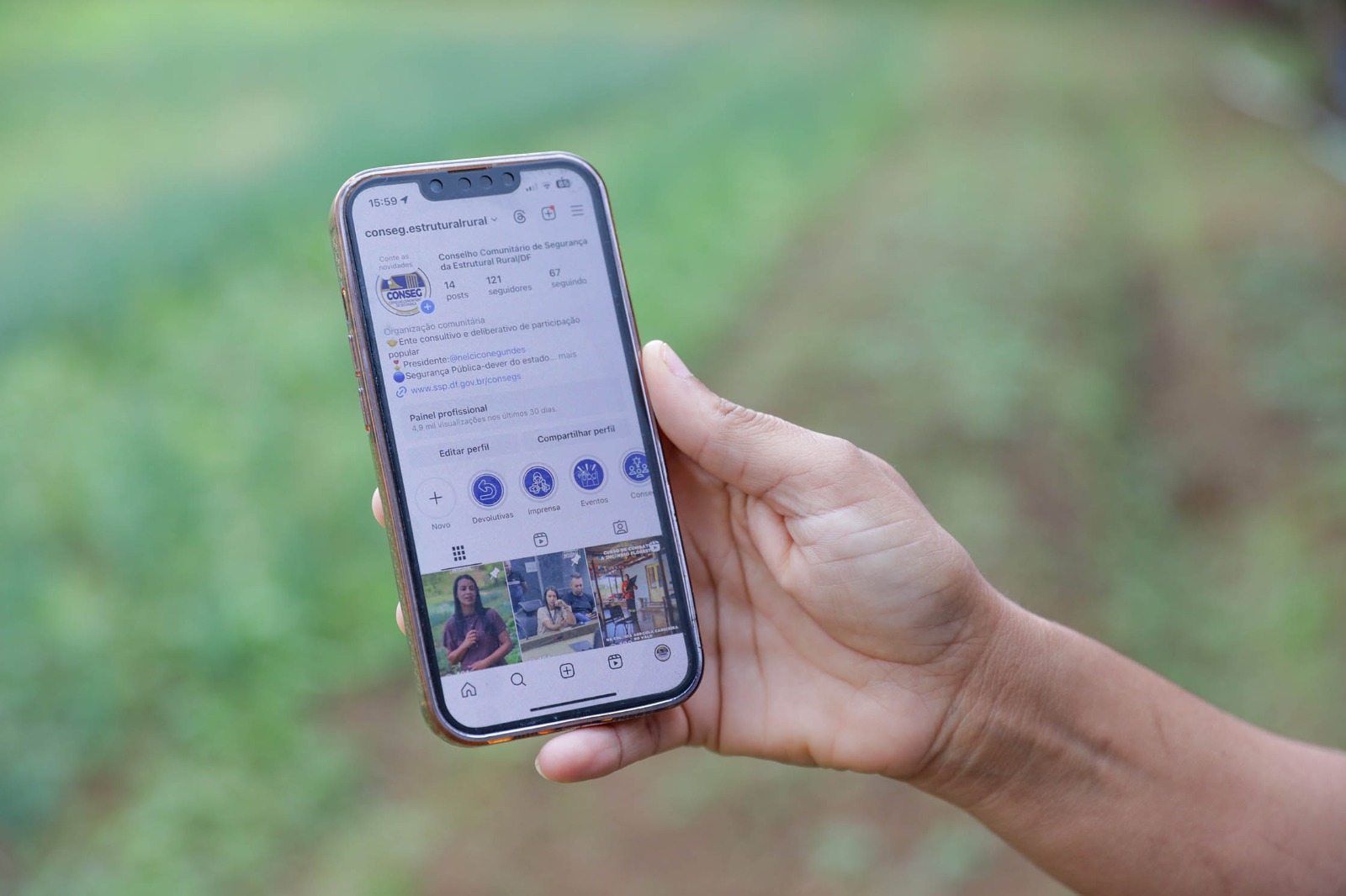 redes sociais conselhos comunitarios