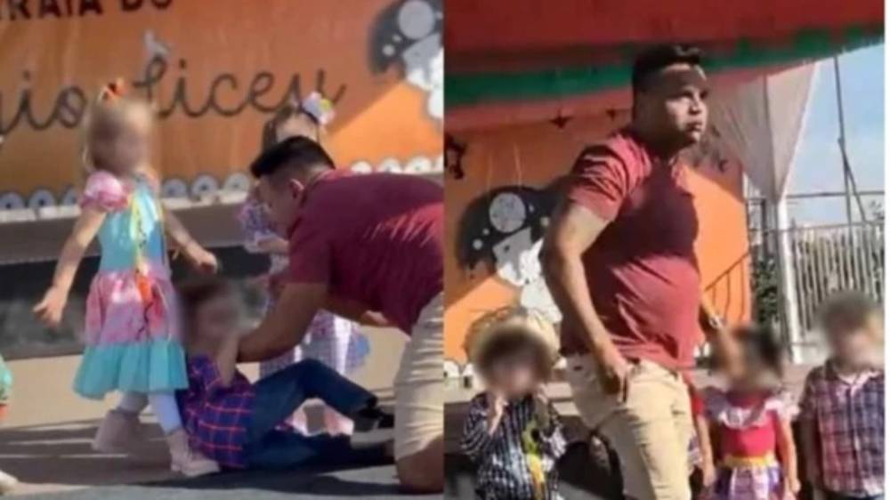 homem agride criança de 4 anos escola do df (1)