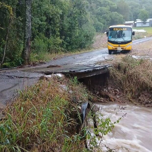 temporais no rio grande do sul deixam 2 mortos cerca de 2.000 desalojados