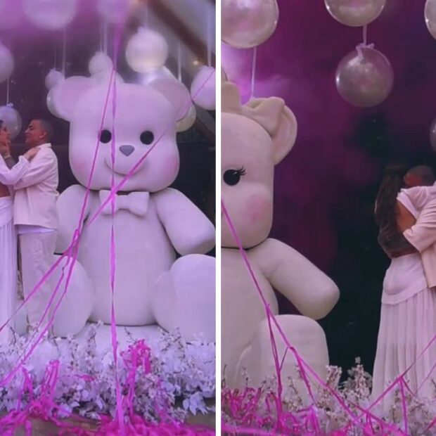 Realizado no último domingo (22), o chá revelação intimista reuniu familiares e amigos e emocionou os fãs do casal