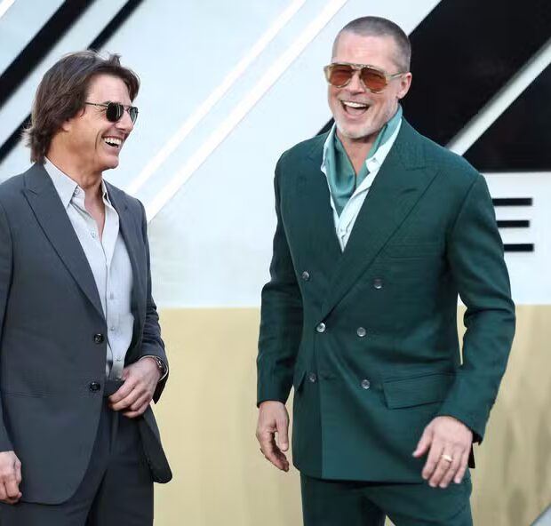 afp 20250623 63h47e7 v1 highres britainmovieculturef1themovie tom cruise brad pitt