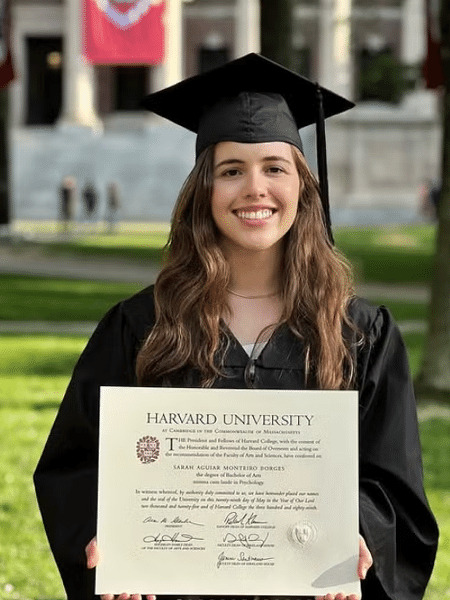 bolsista em harvard brasileira tem maior nota da turma e ganha prêmio