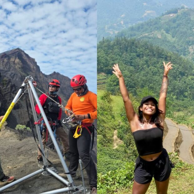 A jovem brasileira caiu durante uma trilha e morreu em questão de minutos, segundo a autópsia