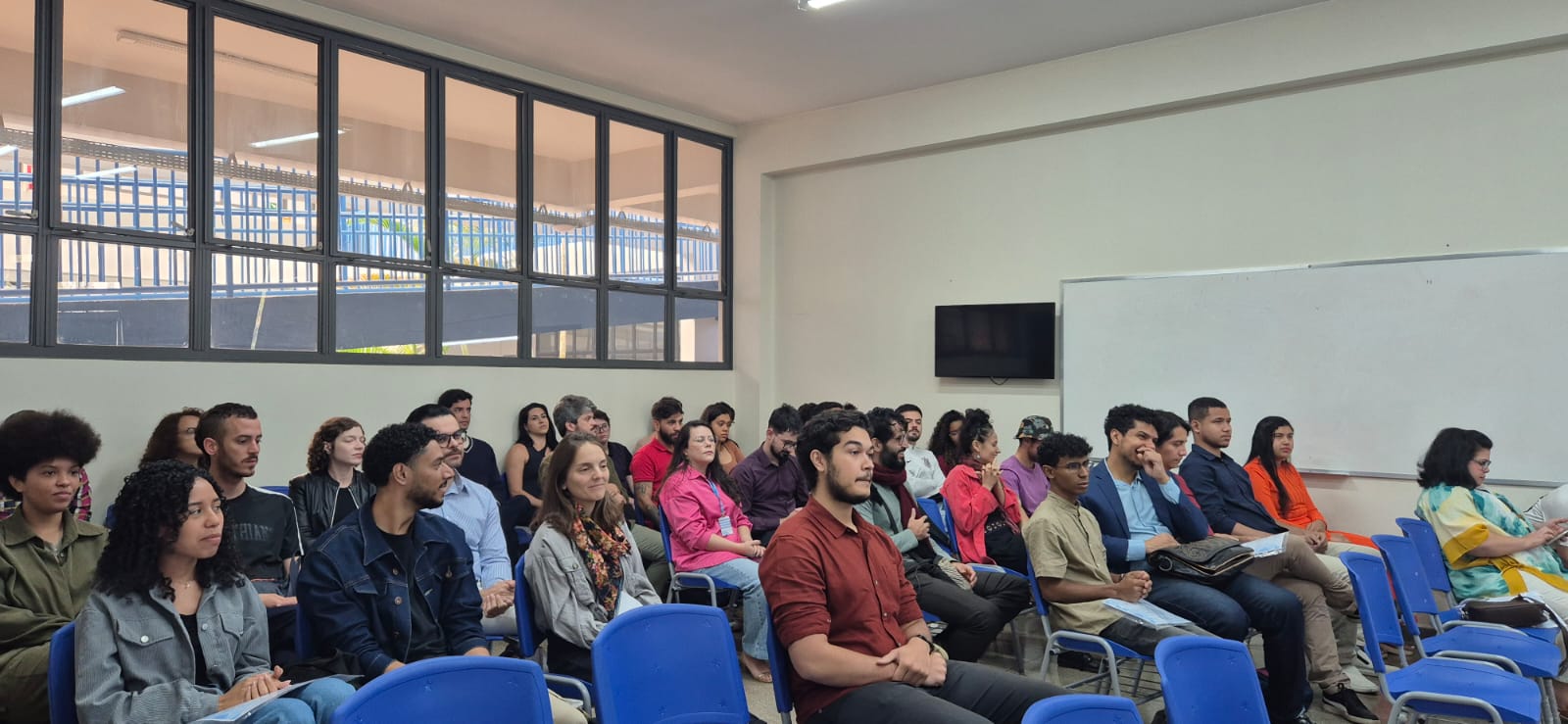 a comunidade acadêmica acompanhou a premiação da iniciação científica