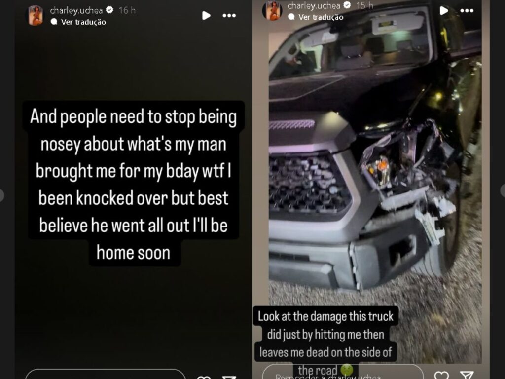 ex big brother sofre de acidente