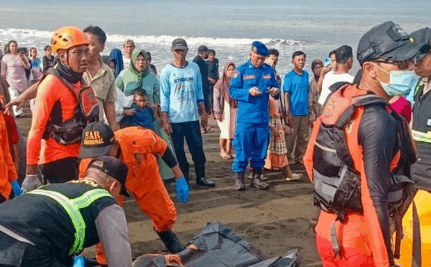 Foto: HANDOUT / INDONESIA’S NATIONAL SEARCH AND RESCUE AGENCY (BASARNAS) / AFP