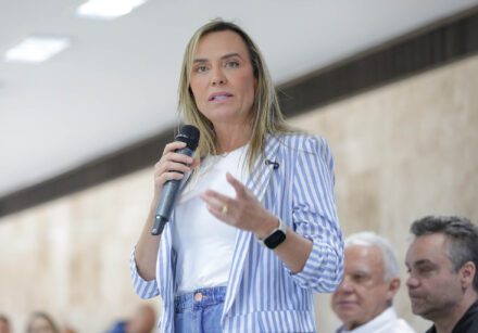 celina leão, governadora em exercicio