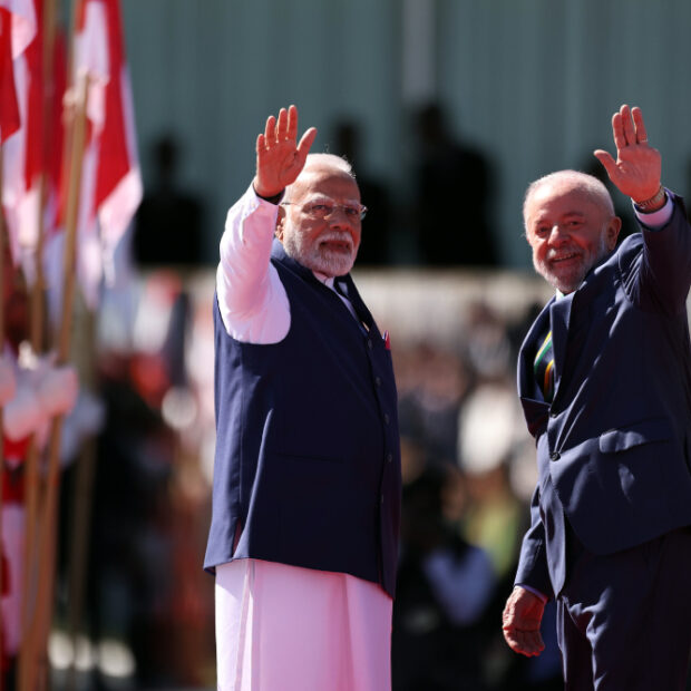 pr lula recebe o primeiro ministro da Índia