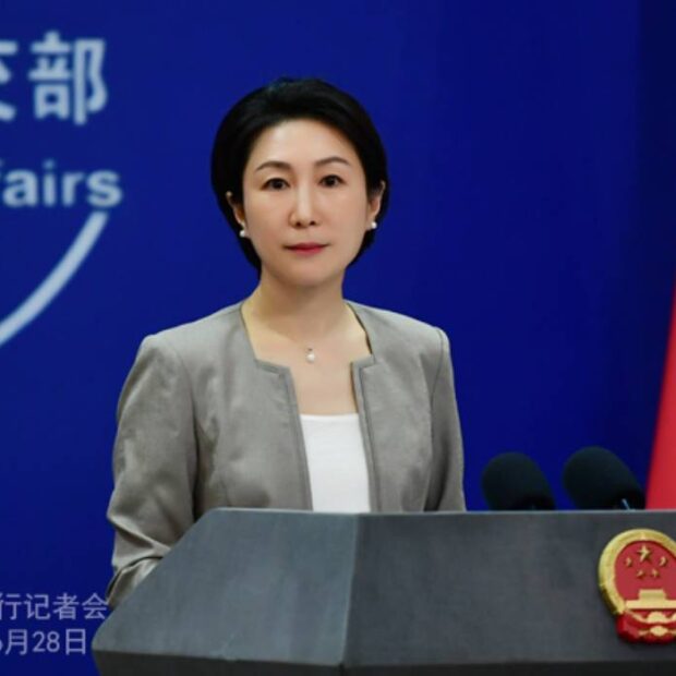 porta voz do ministério das relações exteriores chinês (1)