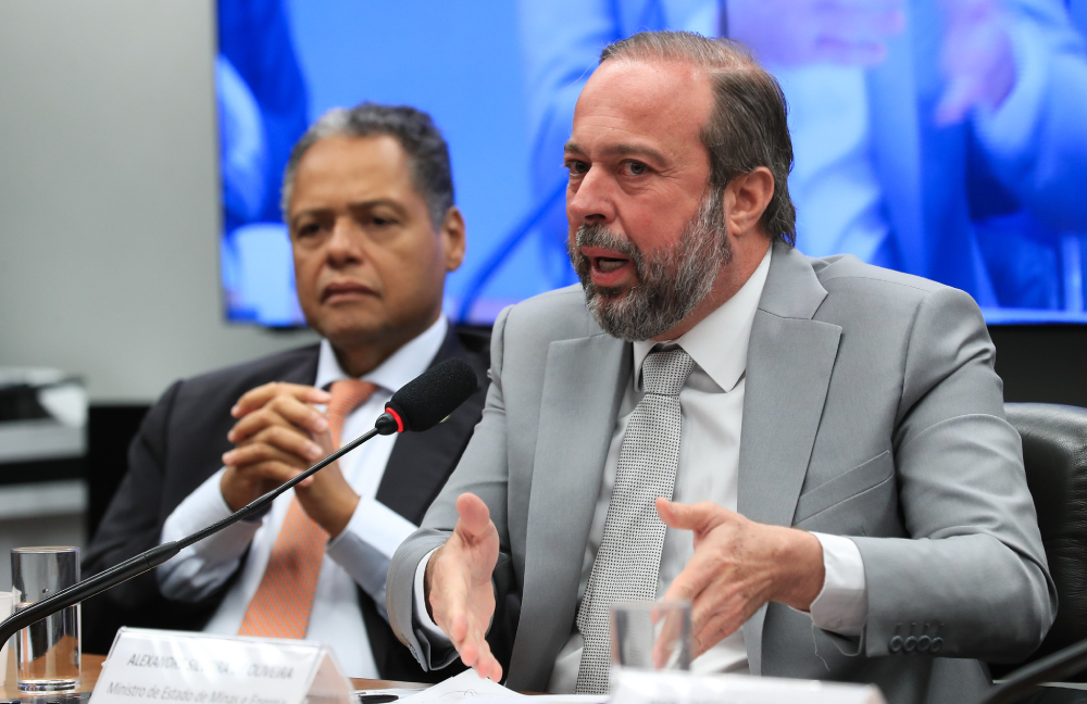 ministro alexandre silveira, na comissão de minas e energia.