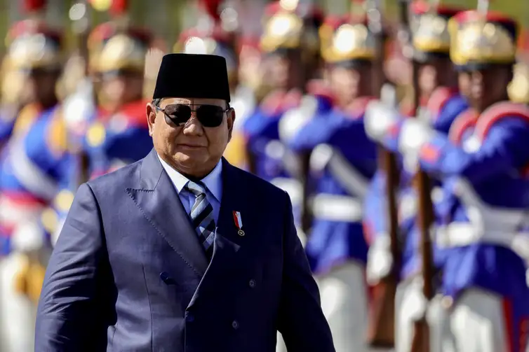 presidente da indonesia prabowo subianto