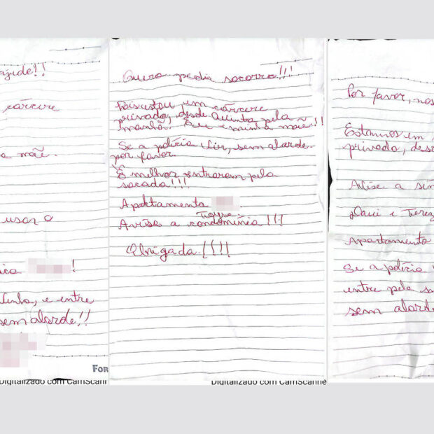 mãe e filha são resgatadas de cativeiro após jogarem bilhetes pedindo socorro no pr