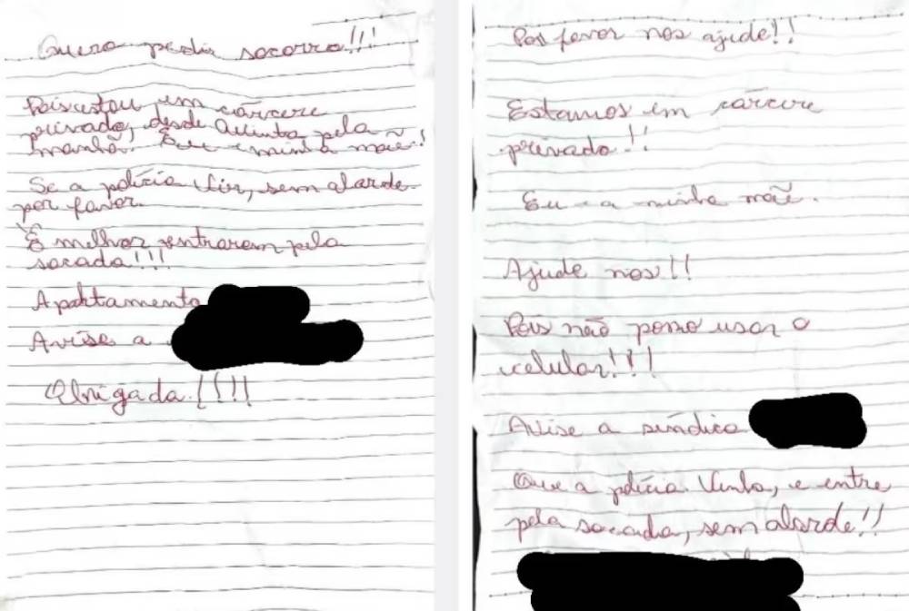 mãe e filha são resgatadas de cárcere privado