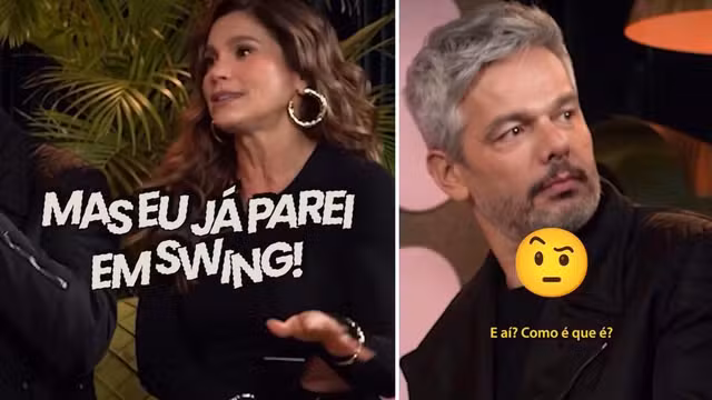 Atriz revela momento picante do passado e marido reage com choque (e um toque de ciúme divertido!)