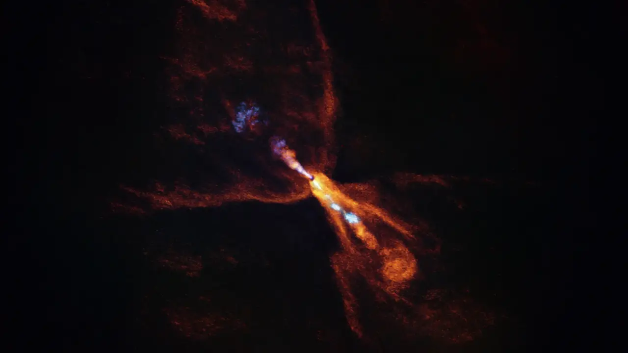 Foto: ALMA(ESO/NAOJ/NRAO)/M. McClure et al./Divulgação