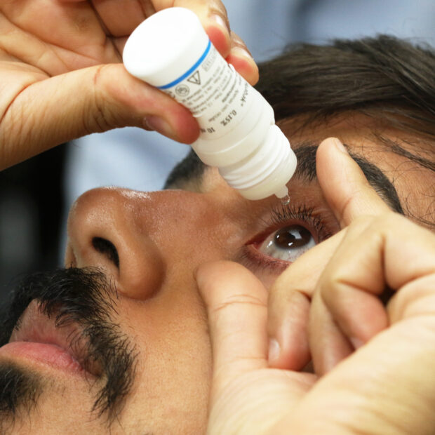 saude ocular olho visao colirio