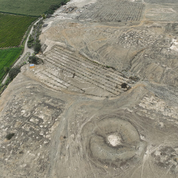 peru archaeology mural huaca yolanda