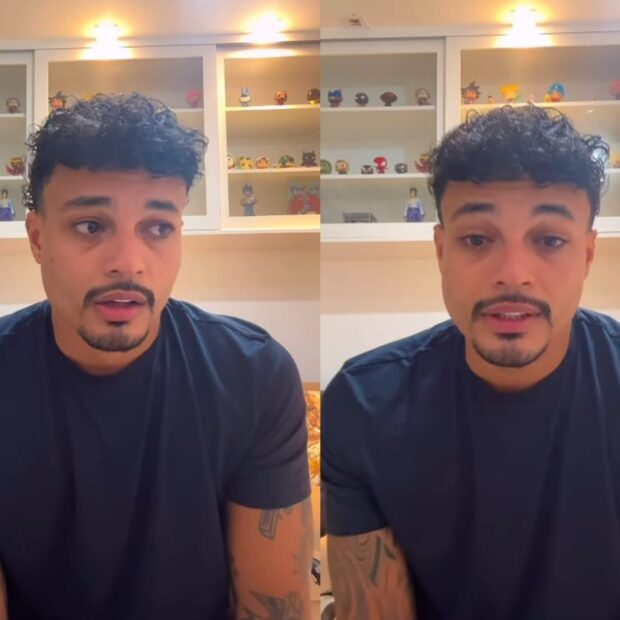 Lucca, visivelmente abalado, expõe a dor da família e revela temor de como o pai, que está preso, receberá a notícia. “Vamos orar pelo Mauro”, pediu com a voz embargada.