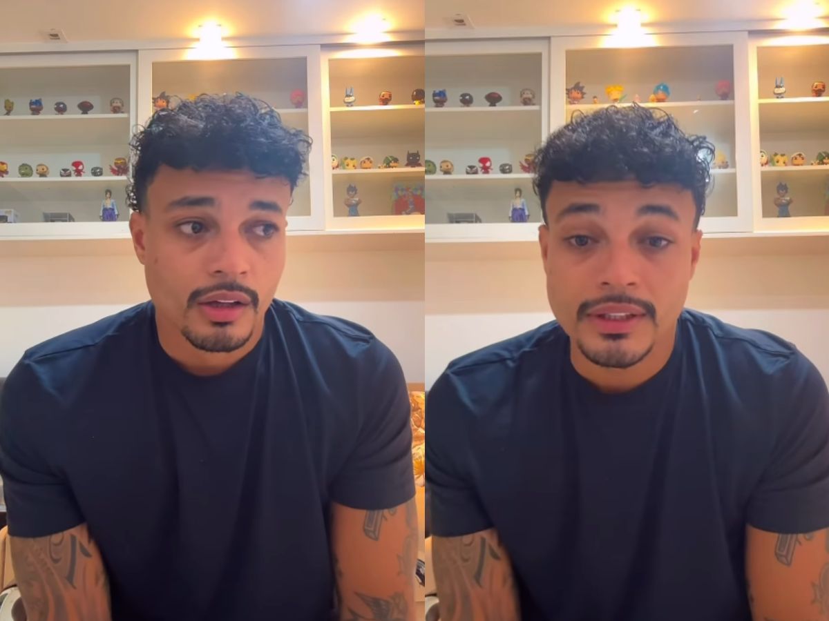 Lucca, visivelmente abalado, expõe a dor da família e revela temor de como o pai, que está preso, receberá a notícia. “Vamos orar pelo Mauro”, pediu com a voz embargada.