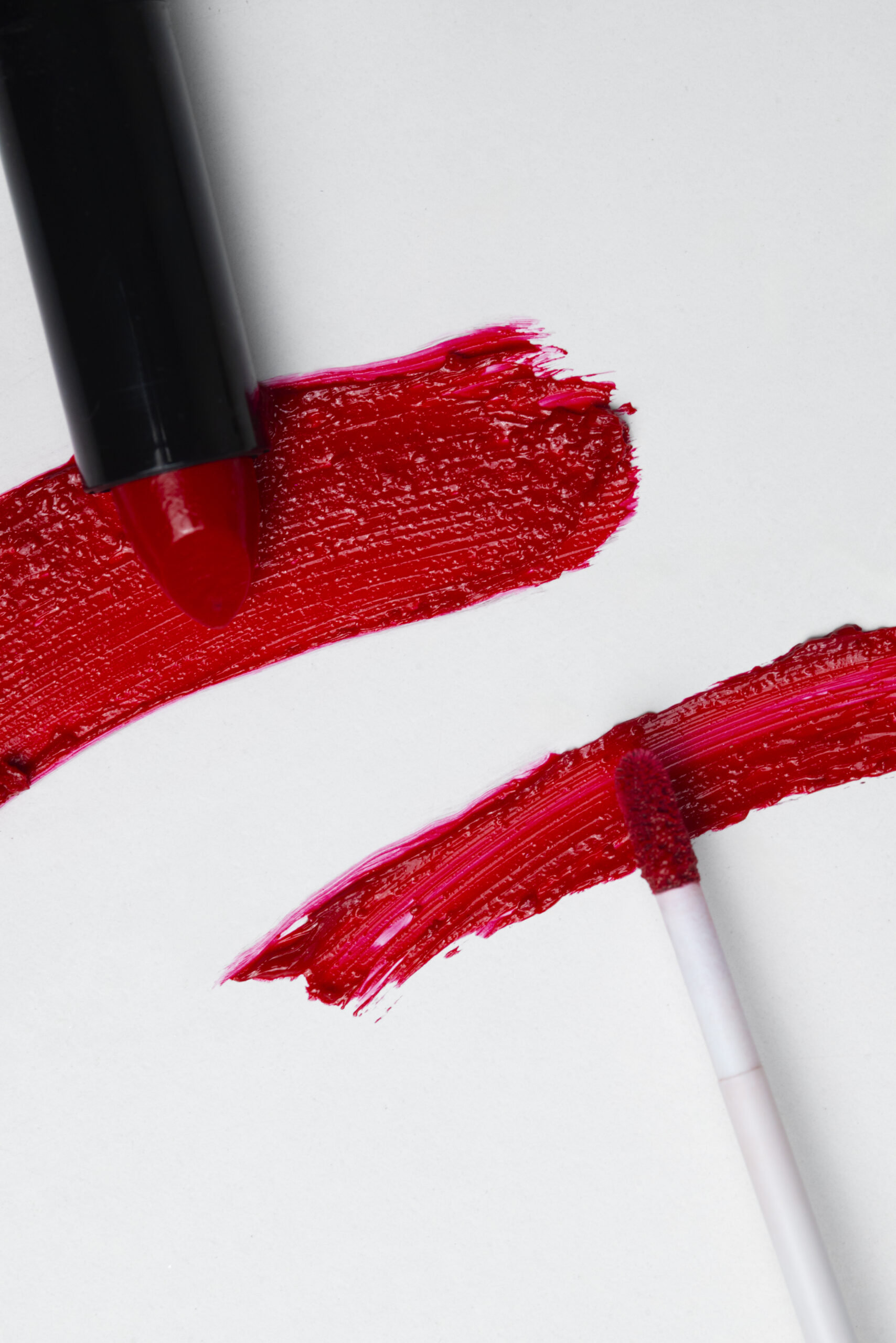 vida morta de produtos de beleza espalhar se