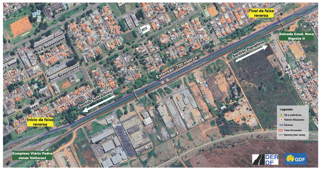 Foto: Divulgação/DER-DF