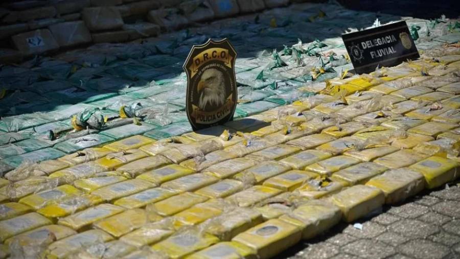 apreensao de drogas no rio solimoes