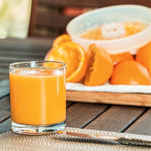 fresh orange juice