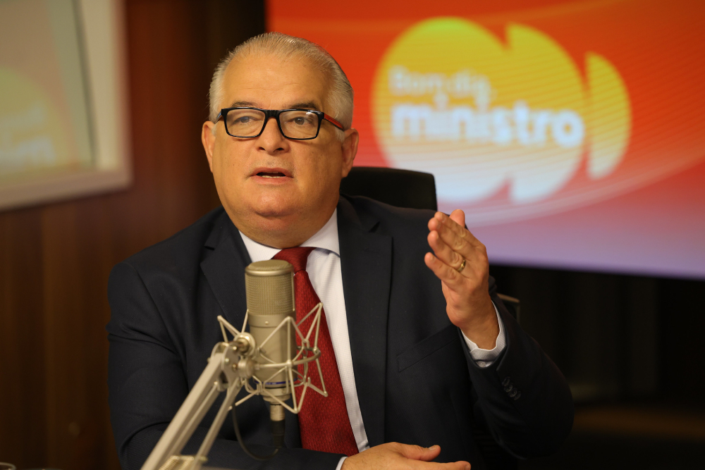 márcio frança no bom dia, ministro.