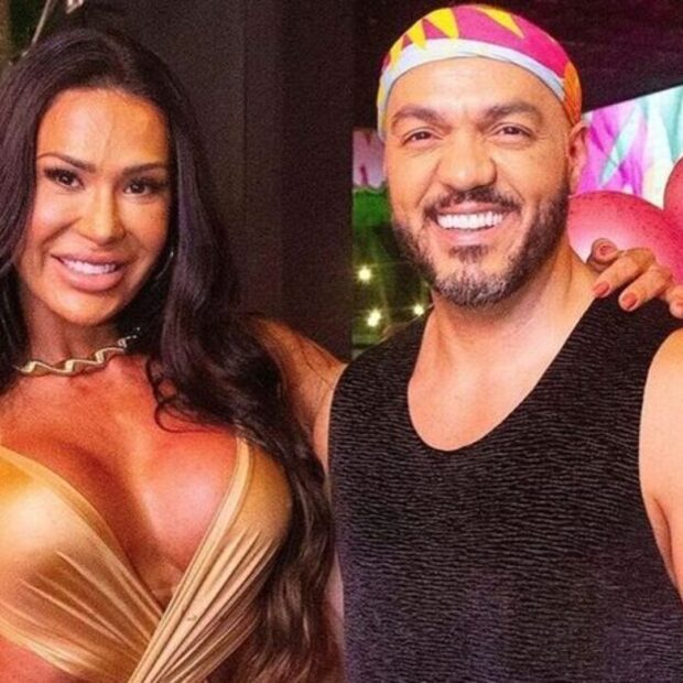 Na mesma noite em que foi coroada rainha de bateria da União da Ilha, musa fitness falou com exclusividade sobre o fim do casamento com o cantor Belo. E, sim, a separação virou caso de Justiça!