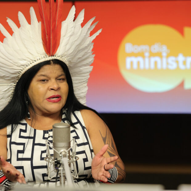 sônia guajajara no bom dia, ministra.