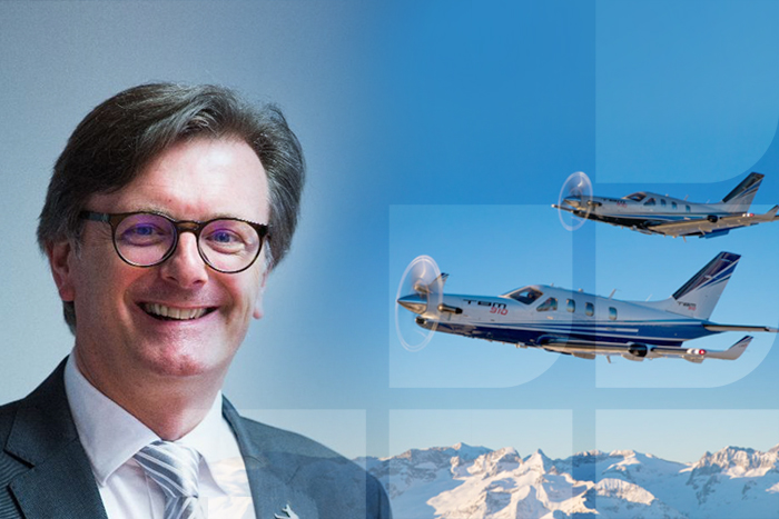 nicolas chabbert, ceo da divisão de aeronaves da daher