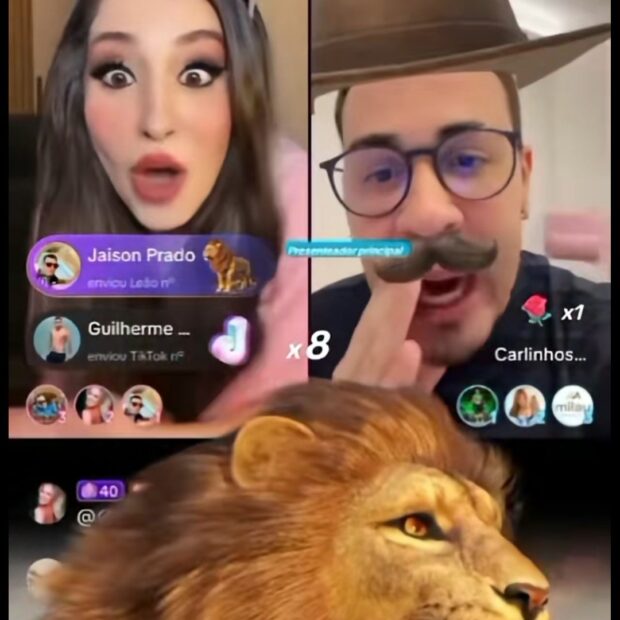 Bastou uma transmissão ao vivo para esfriar de vez a amizade entre Carlinhos Maia e Eduarda Luvisneck.