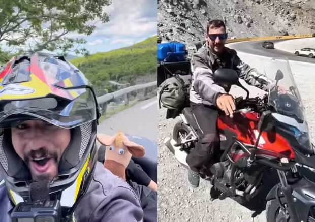 O globe-trotter que já tinha rodado mais de 80 países na sua inseparável Honda Pop 100 parte de forma trágica ao lado da tia, deixando fãs, mochileiros e motoqueiros em choque total